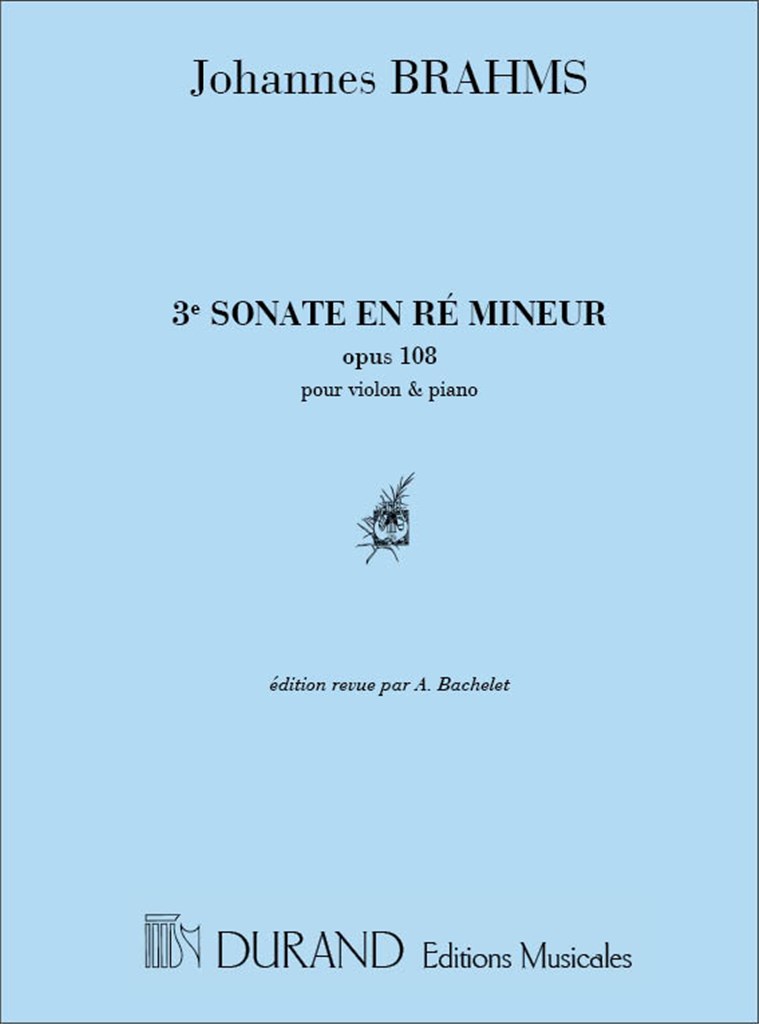 Sonate N 3 En Re Mineur